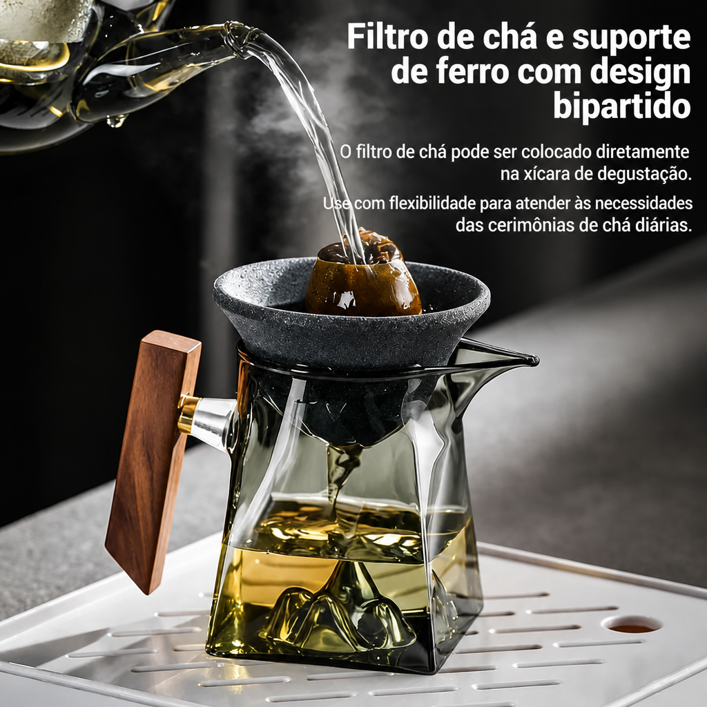 Infusor de Chá em Cerâmica Microporosa Kazaen
