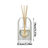 Difusor de Aromaterapia em Vidro Transparente Minimalista Kazaen