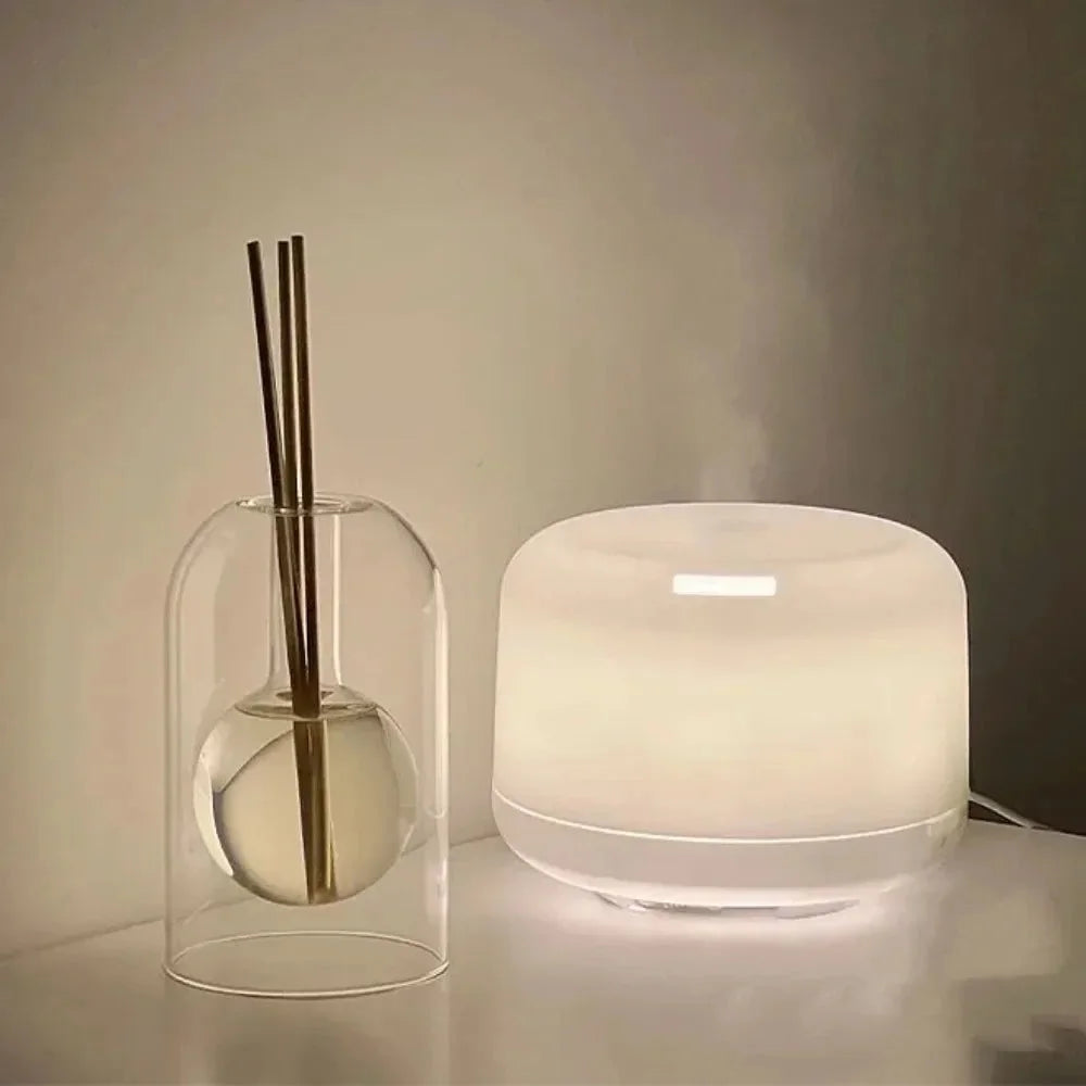 Difusor de Aromaterapia em Vidro Transparente Minimalista Kazaen