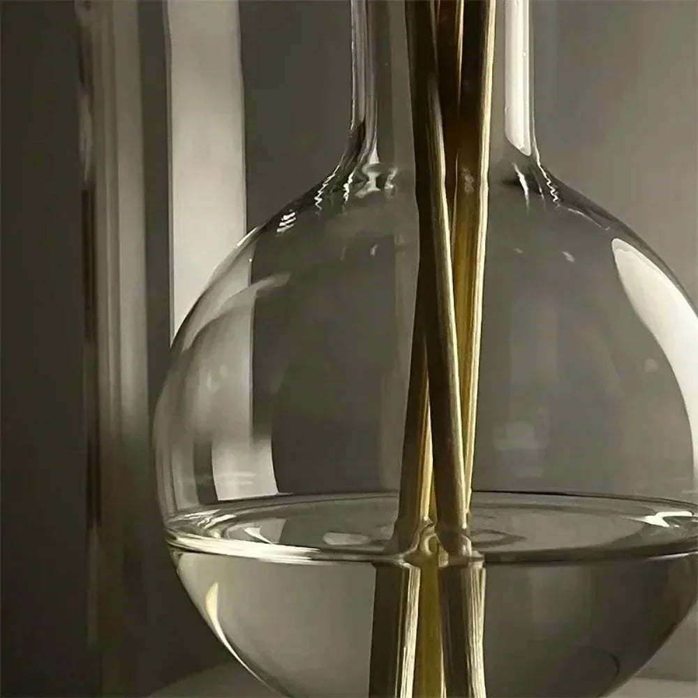 Difusor de Aromaterapia em Vidro Transparente Minimalista Kazaen