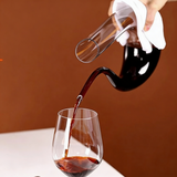Decanter de Vinho em Cristal Premium | Formato Cisne para Aeragem e Decantação