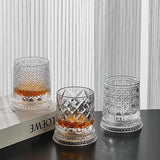 Copo de Whisky Giratório 360º em Cristal